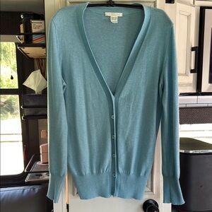 Lamberto Losani Women's Blue Cardigan Sweater ✨